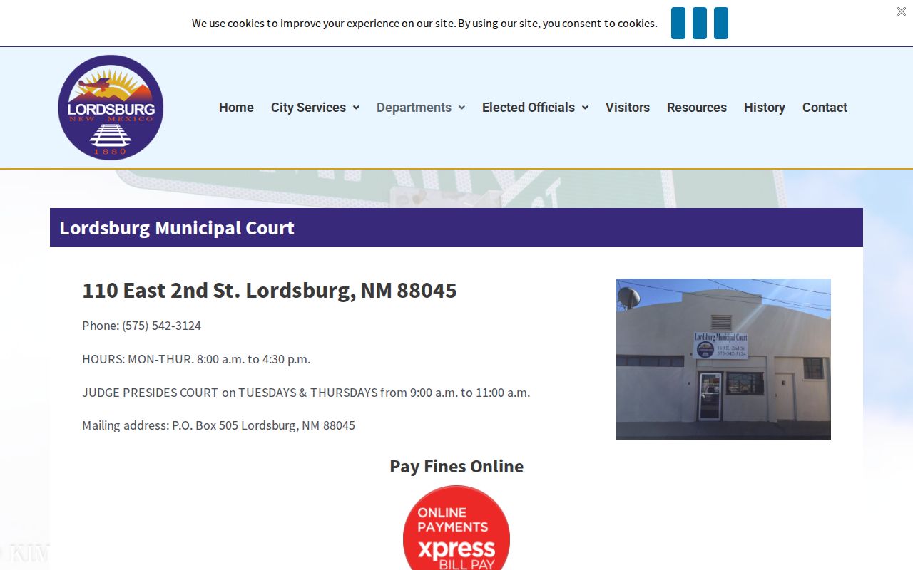 Lordsburg arrest and municipal criminal records court source